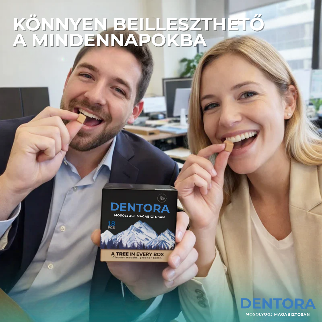 Dentora™️ - Remineralizáló Rágó