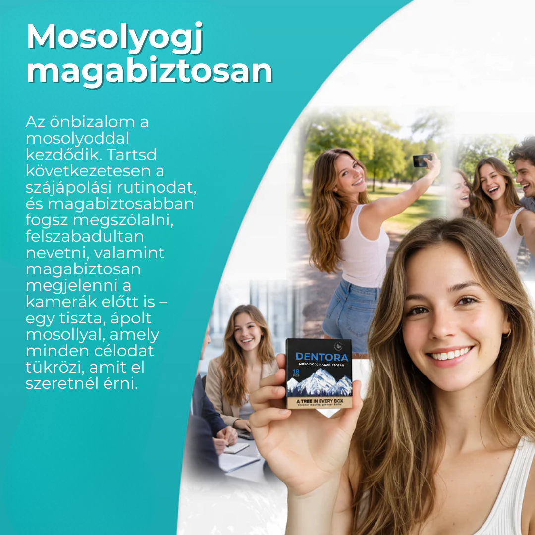 Dentora™️ - Remineralizáló Rágó